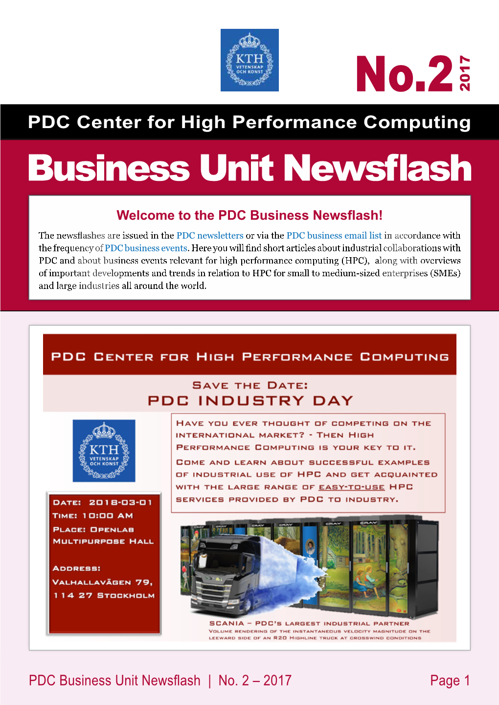 Business Unit Newsflash