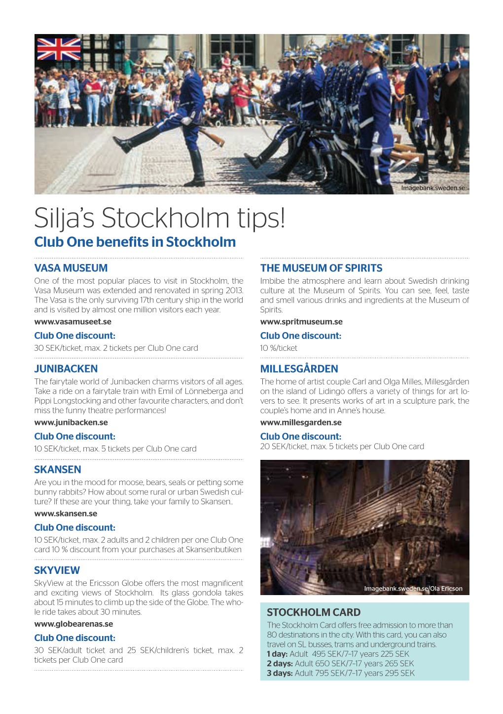 Silja's Stockholm Tips!