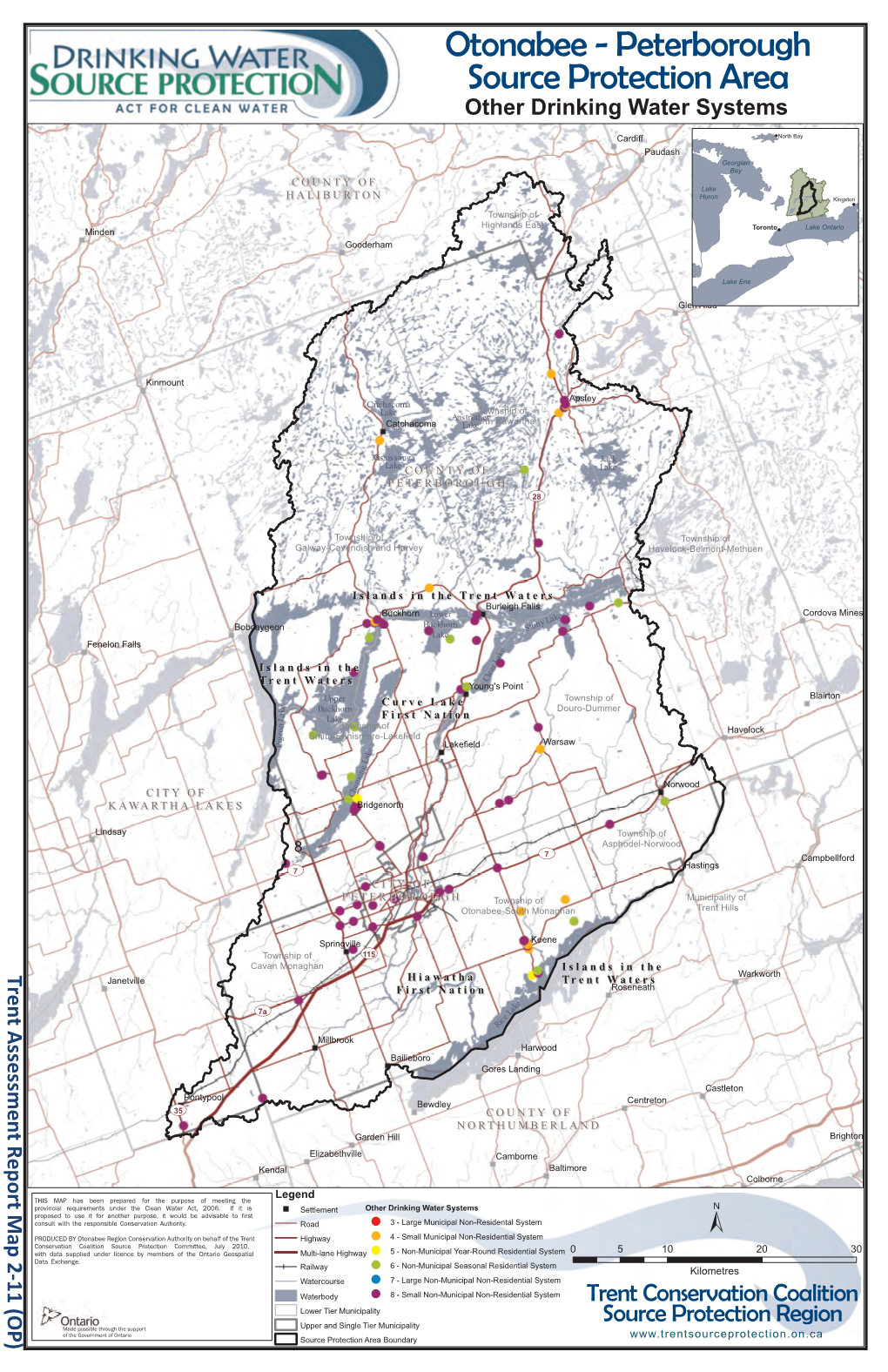 Otonabee - Peterborough Source Protection Area Other Drinking Water Systems