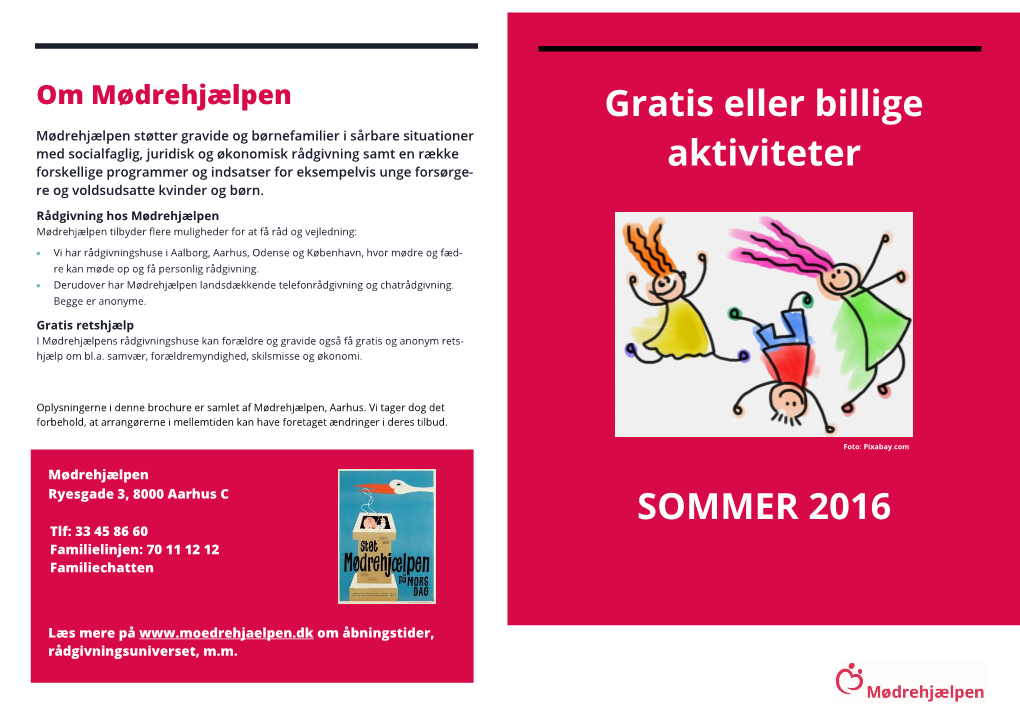 Gratis Eller Billige Aktiviteter SOMMER 2016