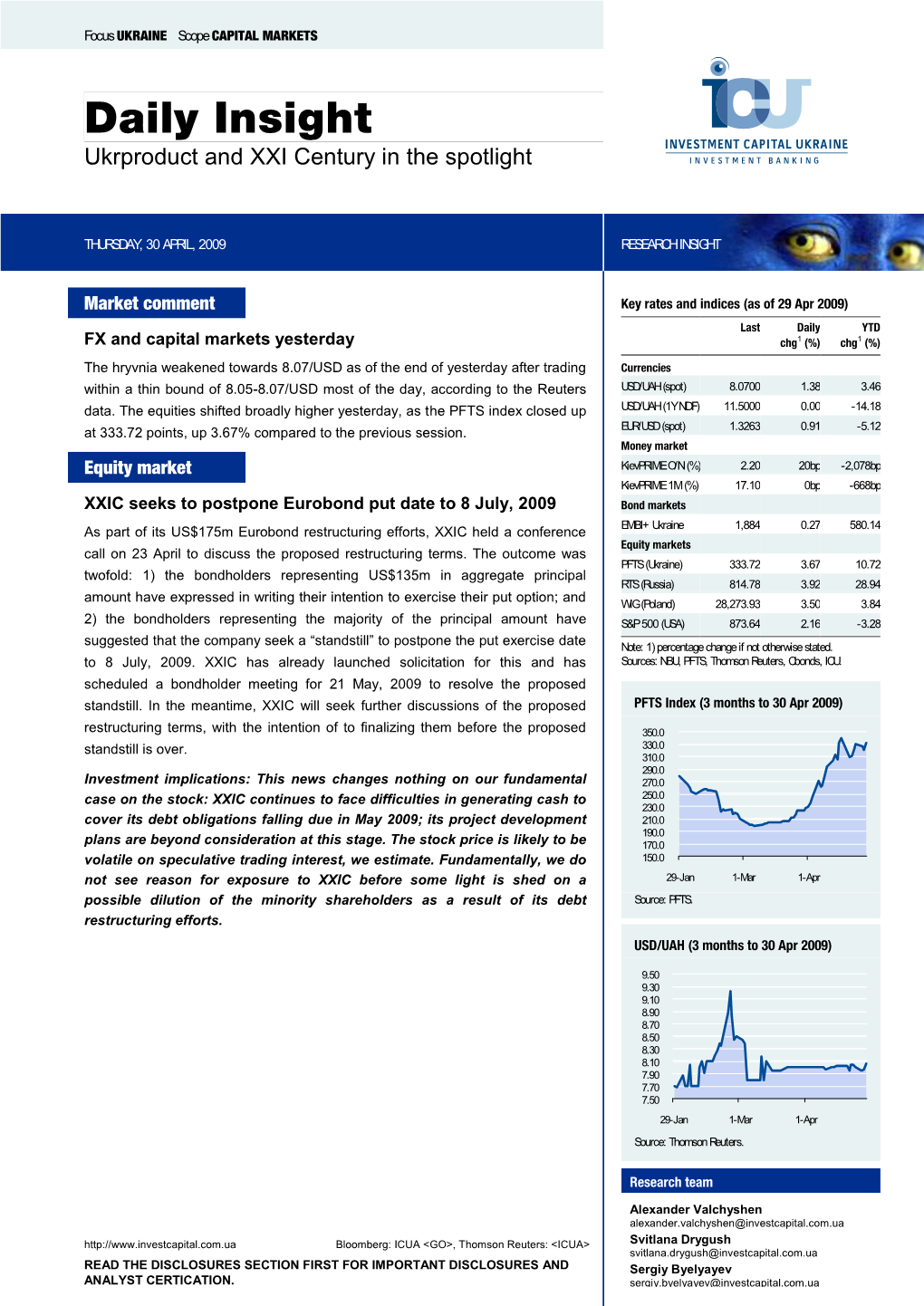 Daily Insight Ukrproduct and XXI Century in the Spotlight