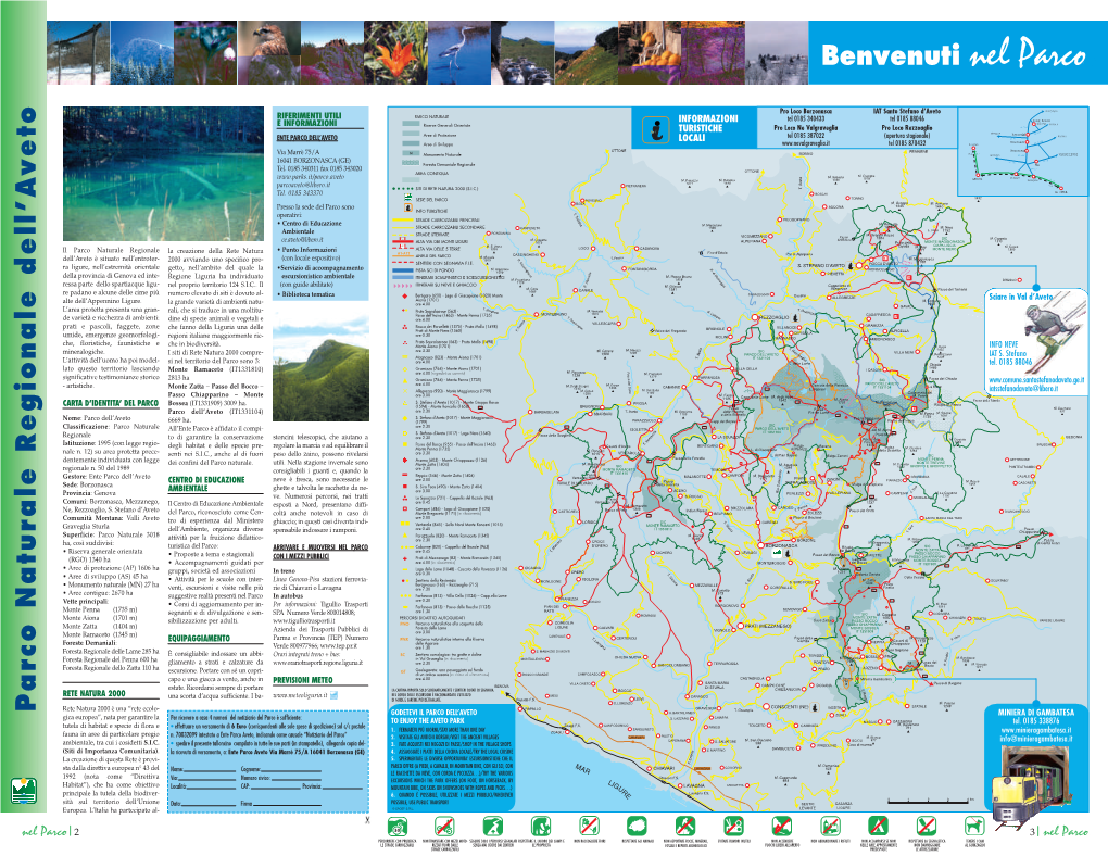 Nel Parco, Notiziario Del Parco Dell'aveto