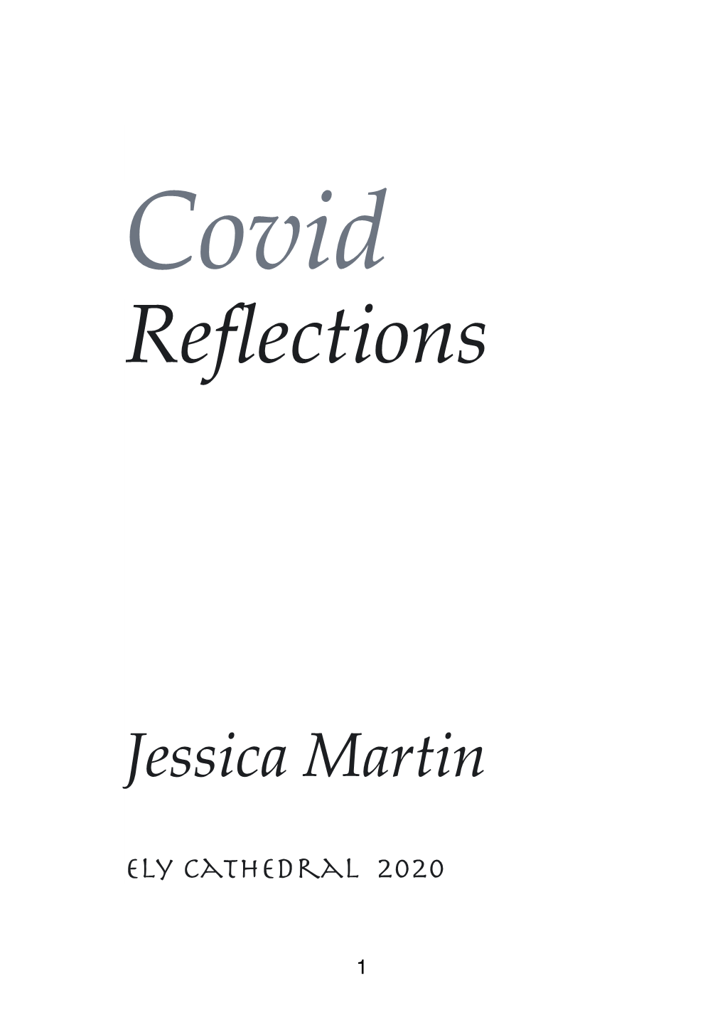 Covid Reflections