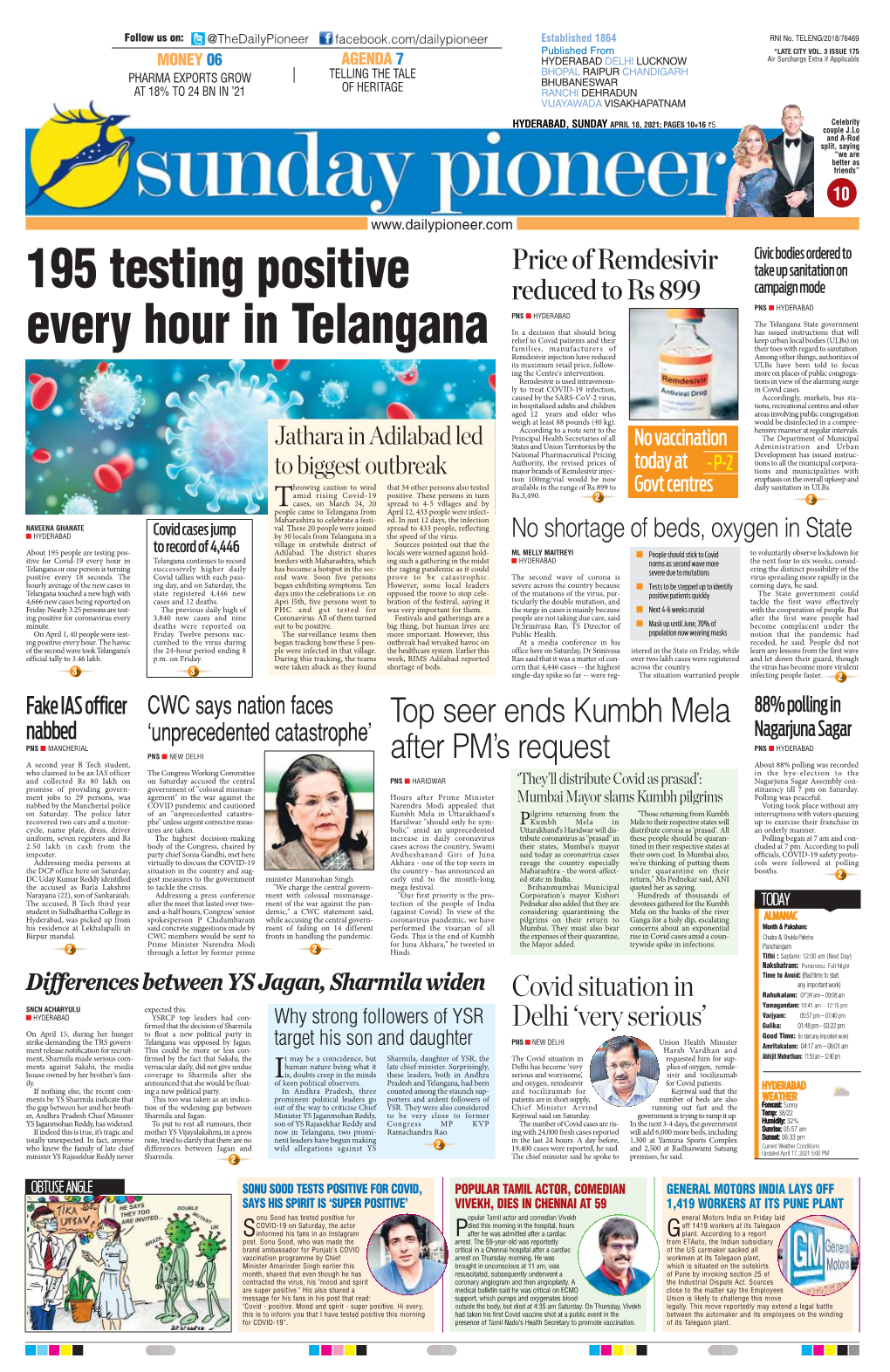 195 Testing Positive Every Hour in Telangana
