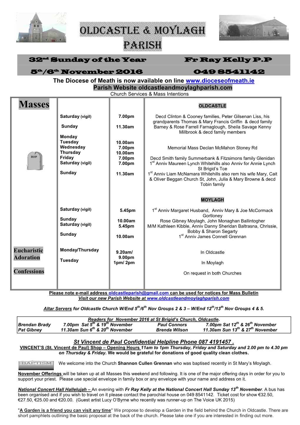 Oldcastle & Moylagh Parish