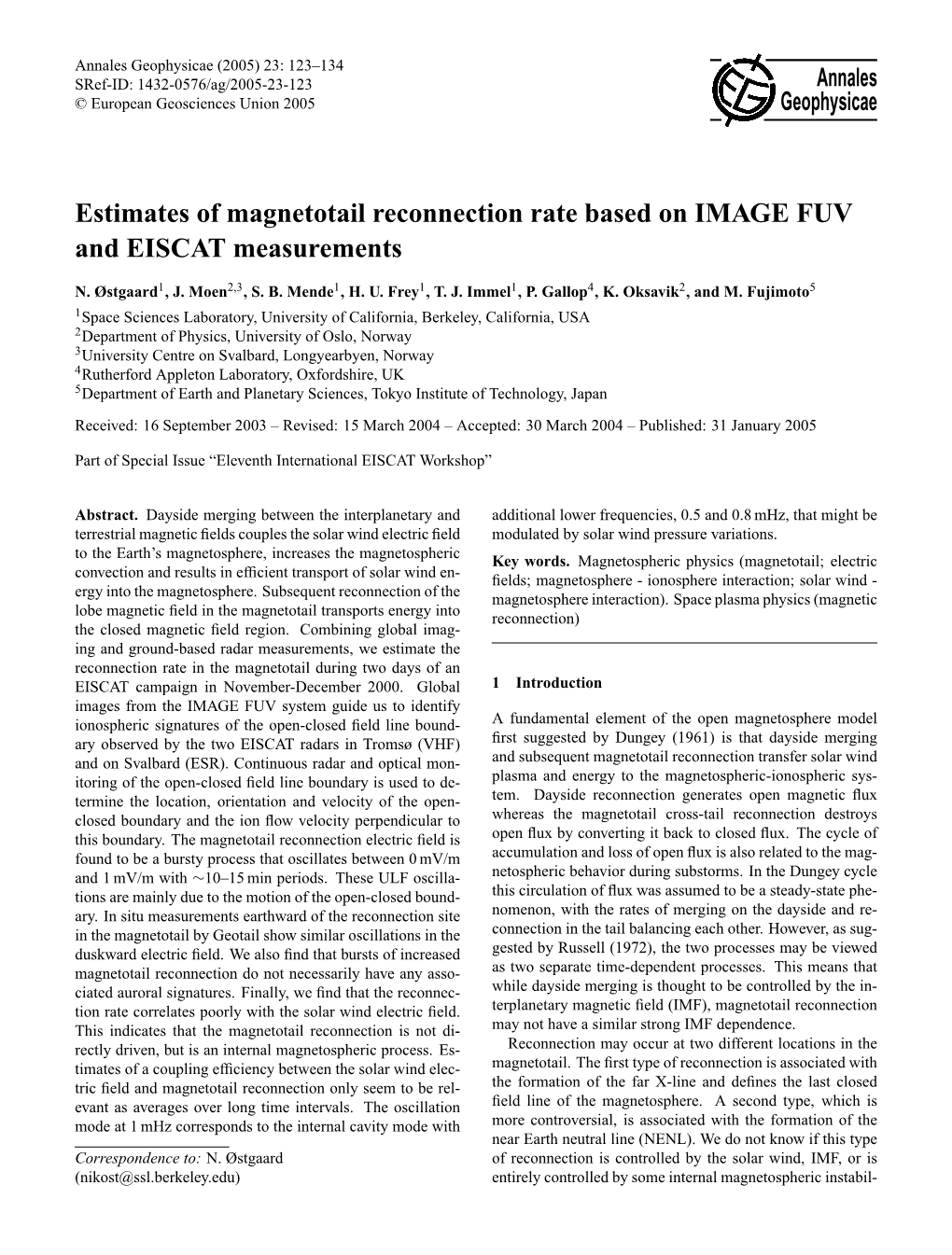 Estimates of Magnetotail Reconnection Rate Based on IMAGE FUV and EISCAT Measurements