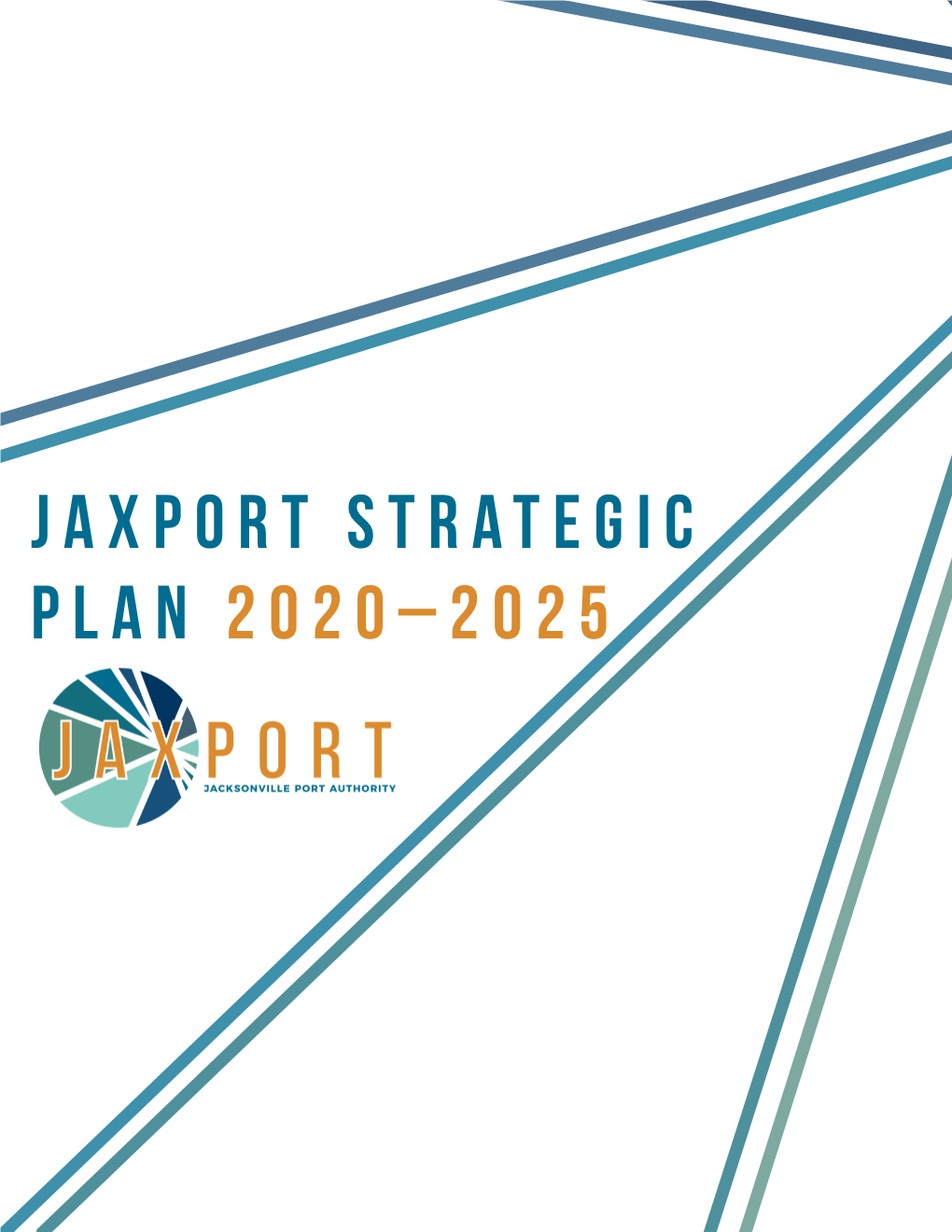 JAXPORT Strategic Master Plan 2020-2025