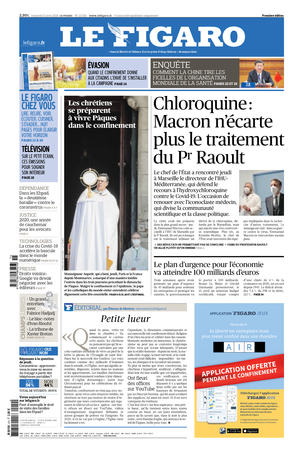 Chloroquine : Macron N'écarte Plus Le Traitement Du Pr Raoult