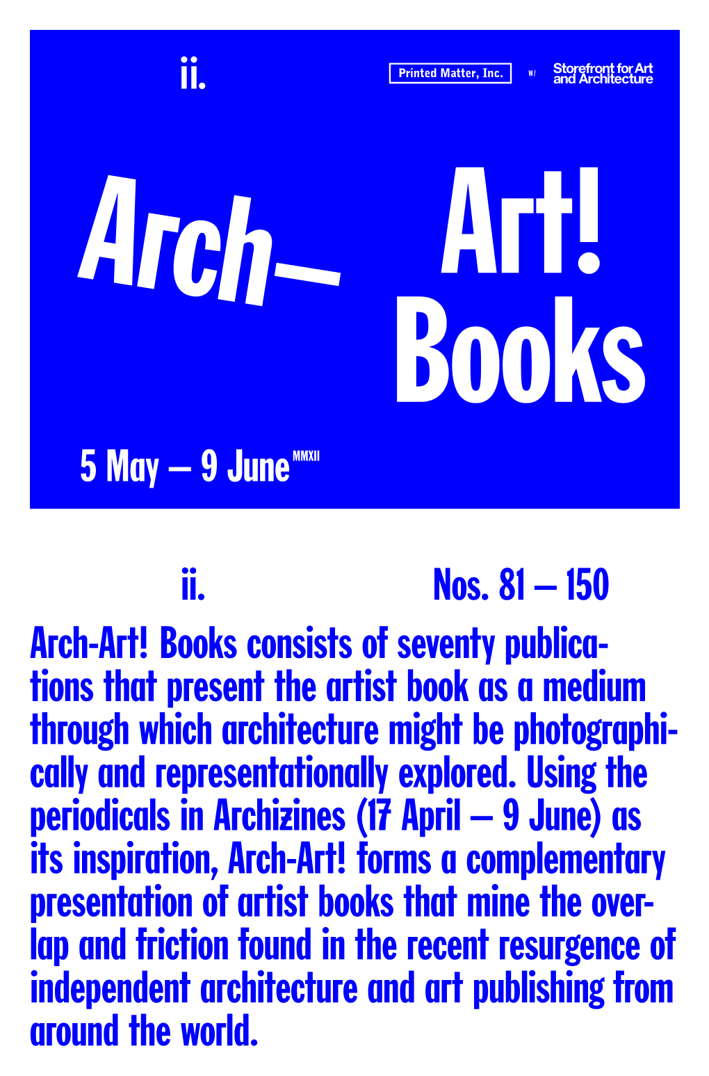 Art-Art Books Catalogue Graphic Design by Benjamin Critton
