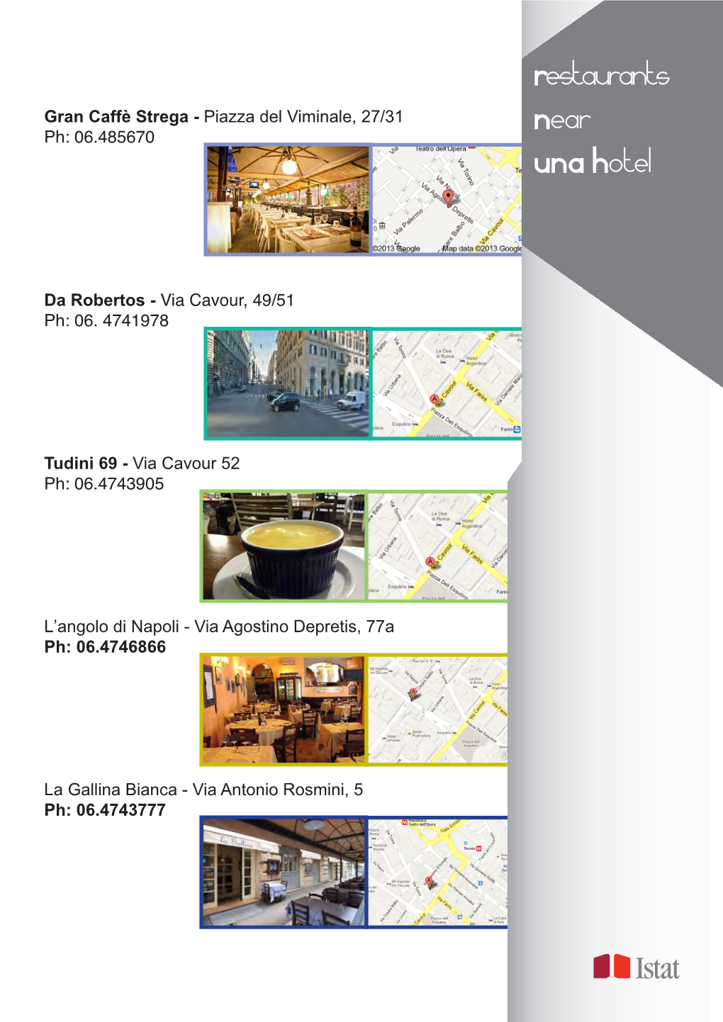 Restaurants Near UNA Hotel