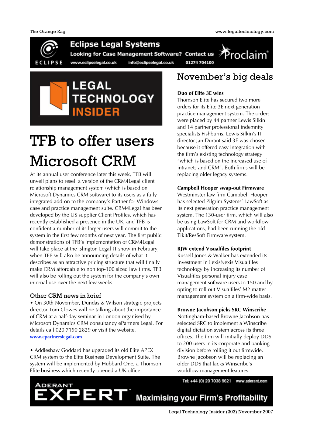 TFB to Offer Users Microsoft