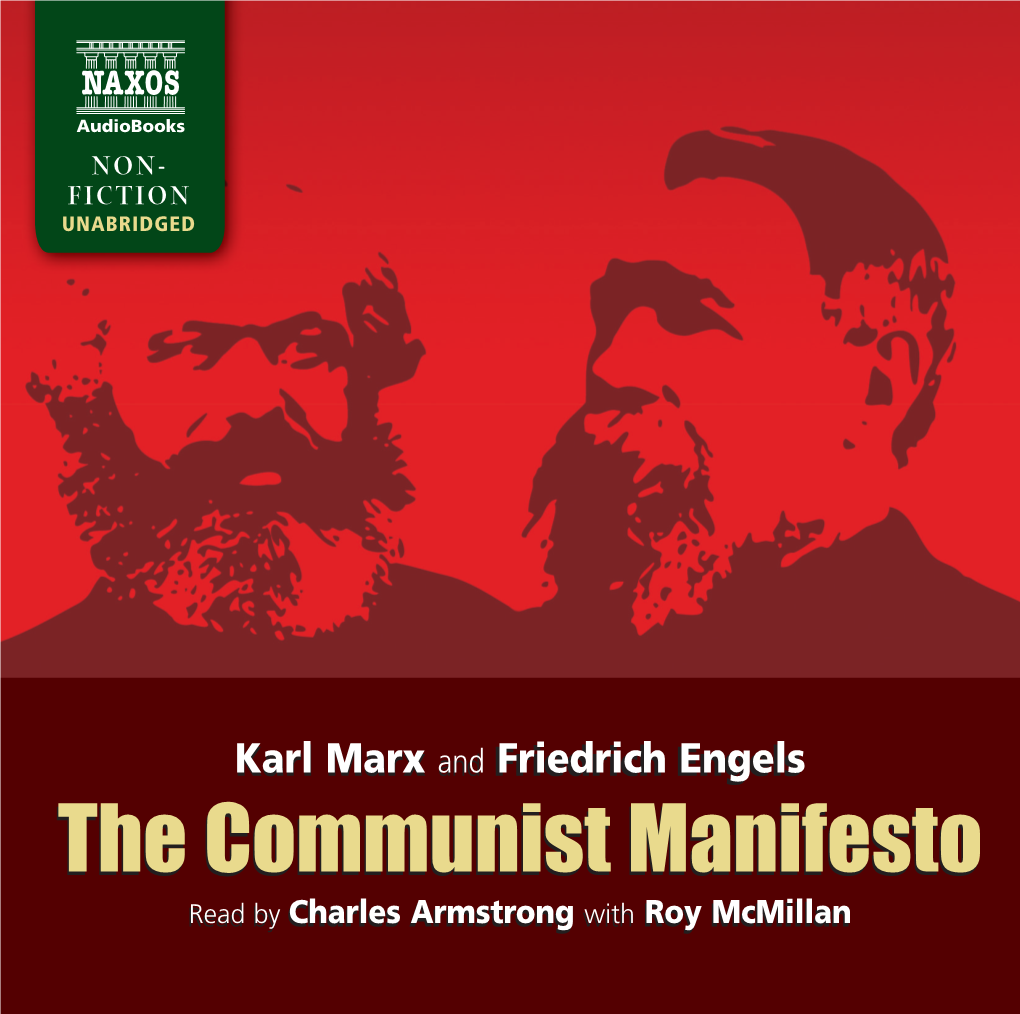 The Communist Manifesto the Communist Manifesto