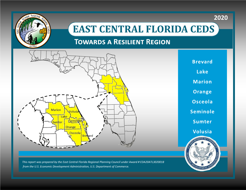 East Central Florida CEDS Update 10.28.20.Pdf