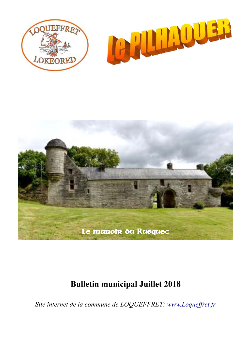 Bulletin Municipal Juillet 2018