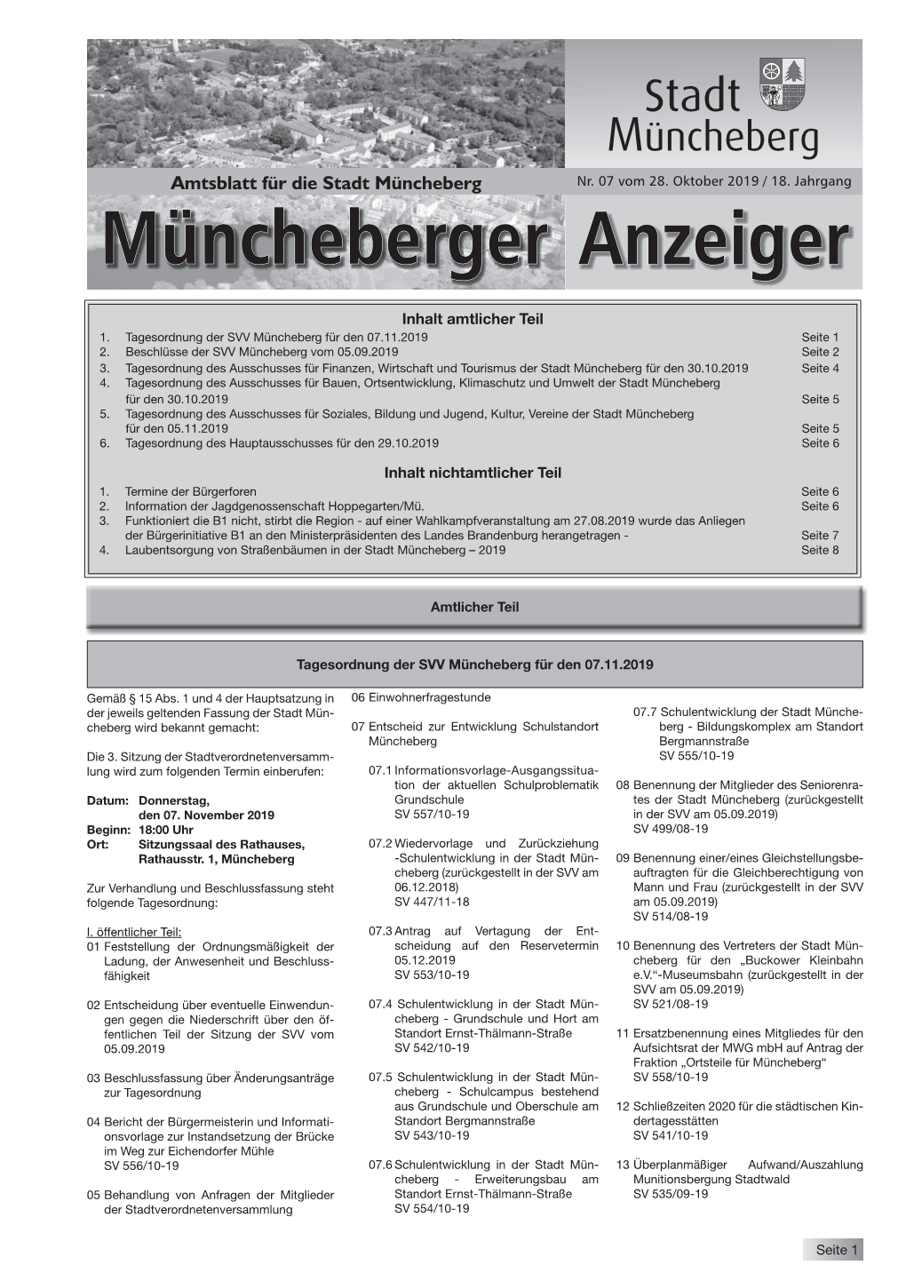 Müncheberger Anzeiger Oktober 2019.Indd