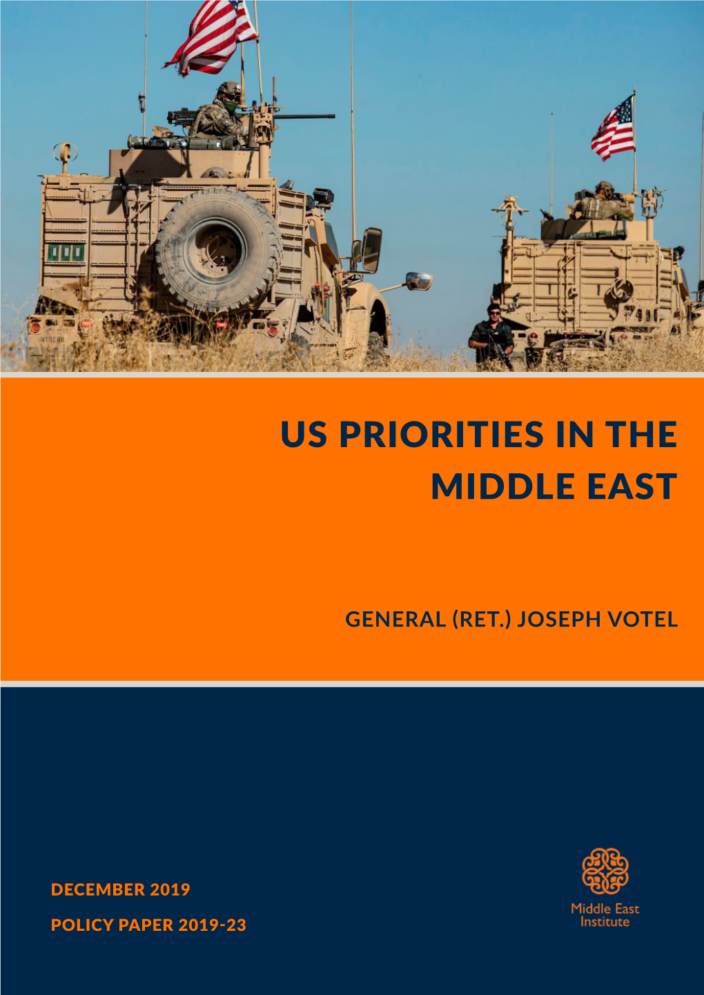 Us Priorities in the Middle East