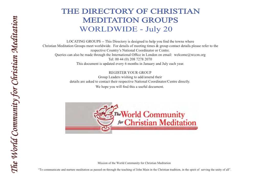 Internet Directory Updated July 2010