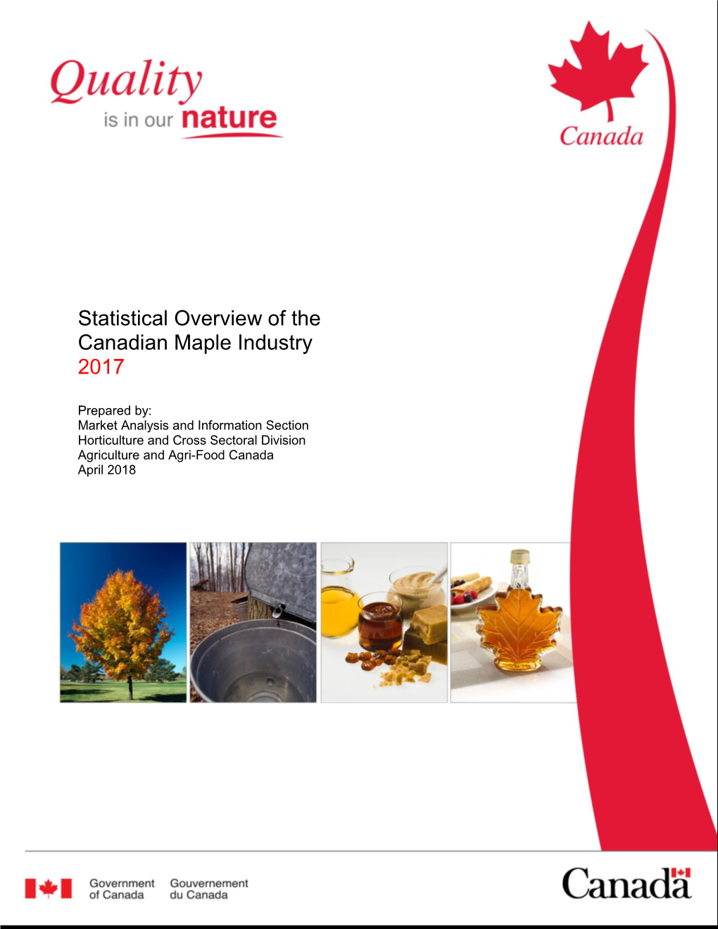Statistical Overview of the Canadian Maple Industry 2017