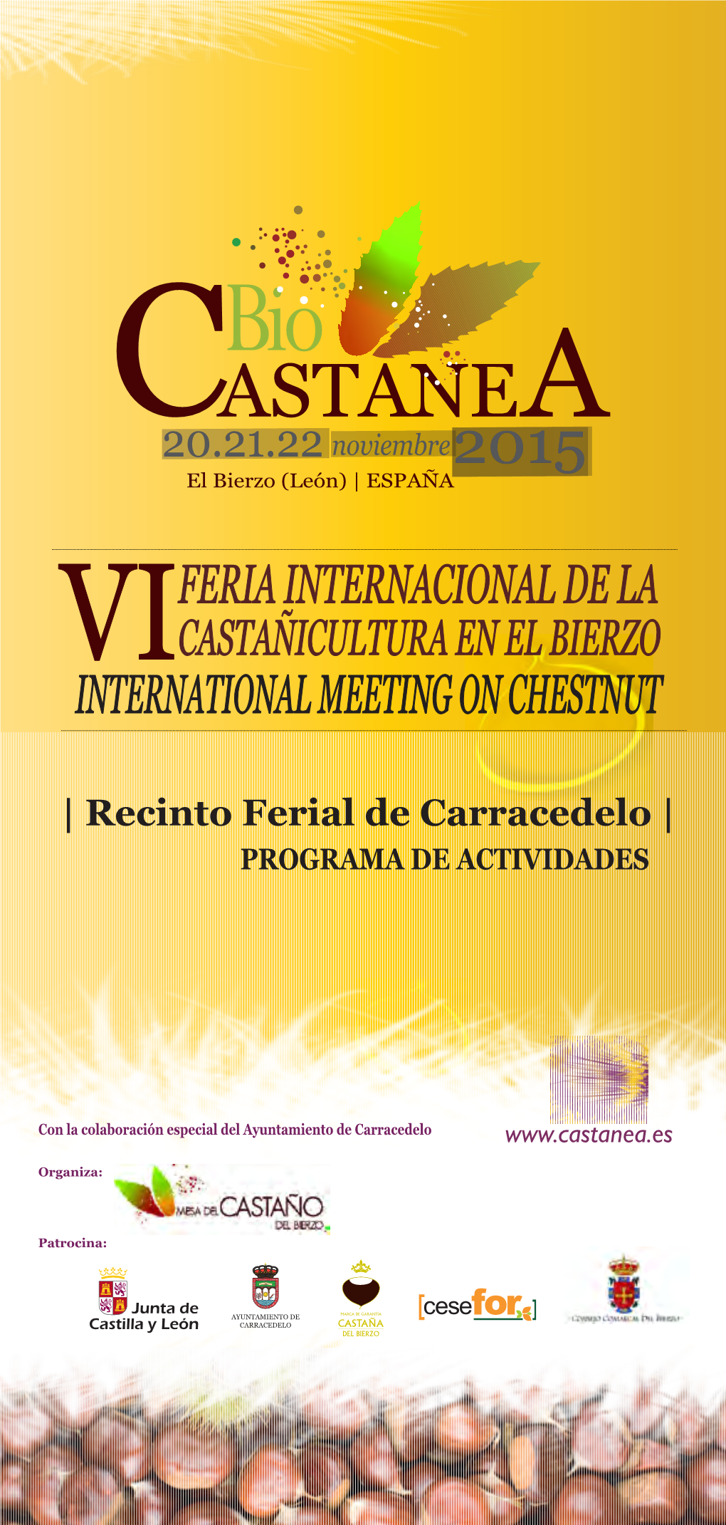 Programa Biocastanea 2015