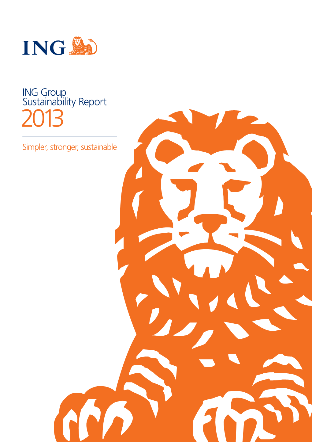 ING Group Sustainability Report 2013