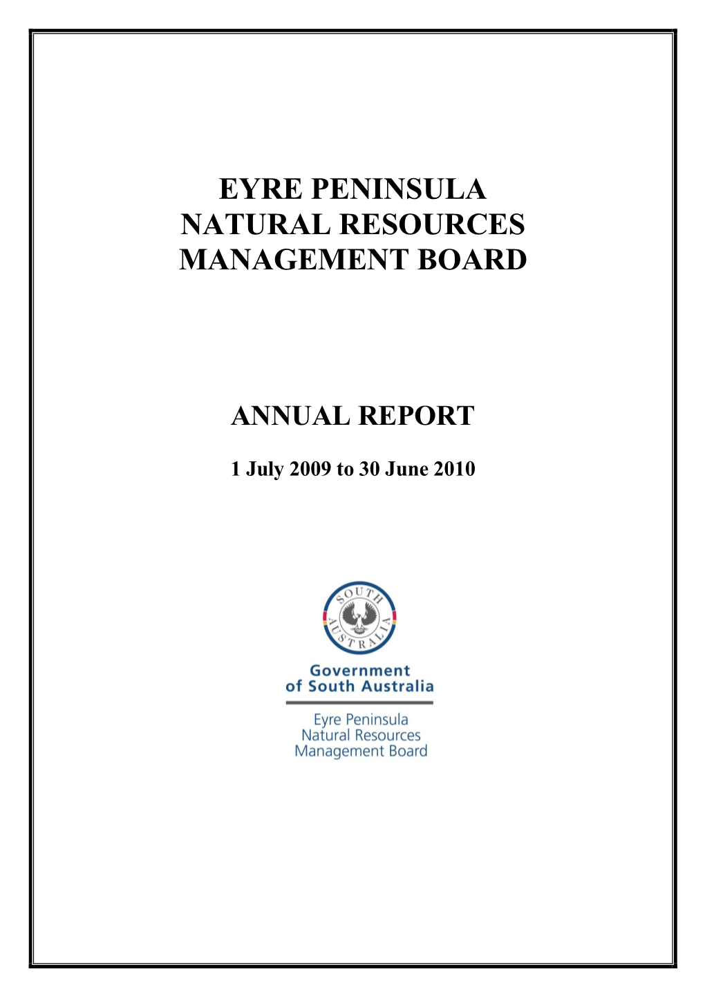 EPNRM Board Annual Report