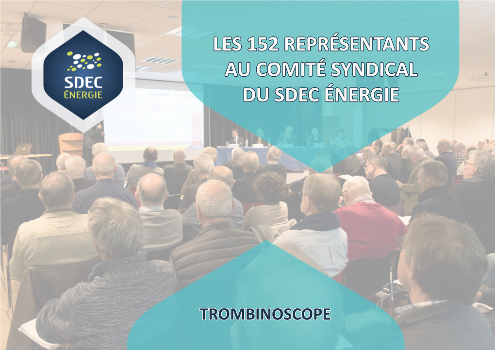 Trombinoscope Des 152 Représentants Au Comité Syndical