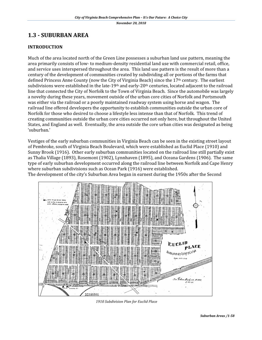 1.3 - Suburban Area