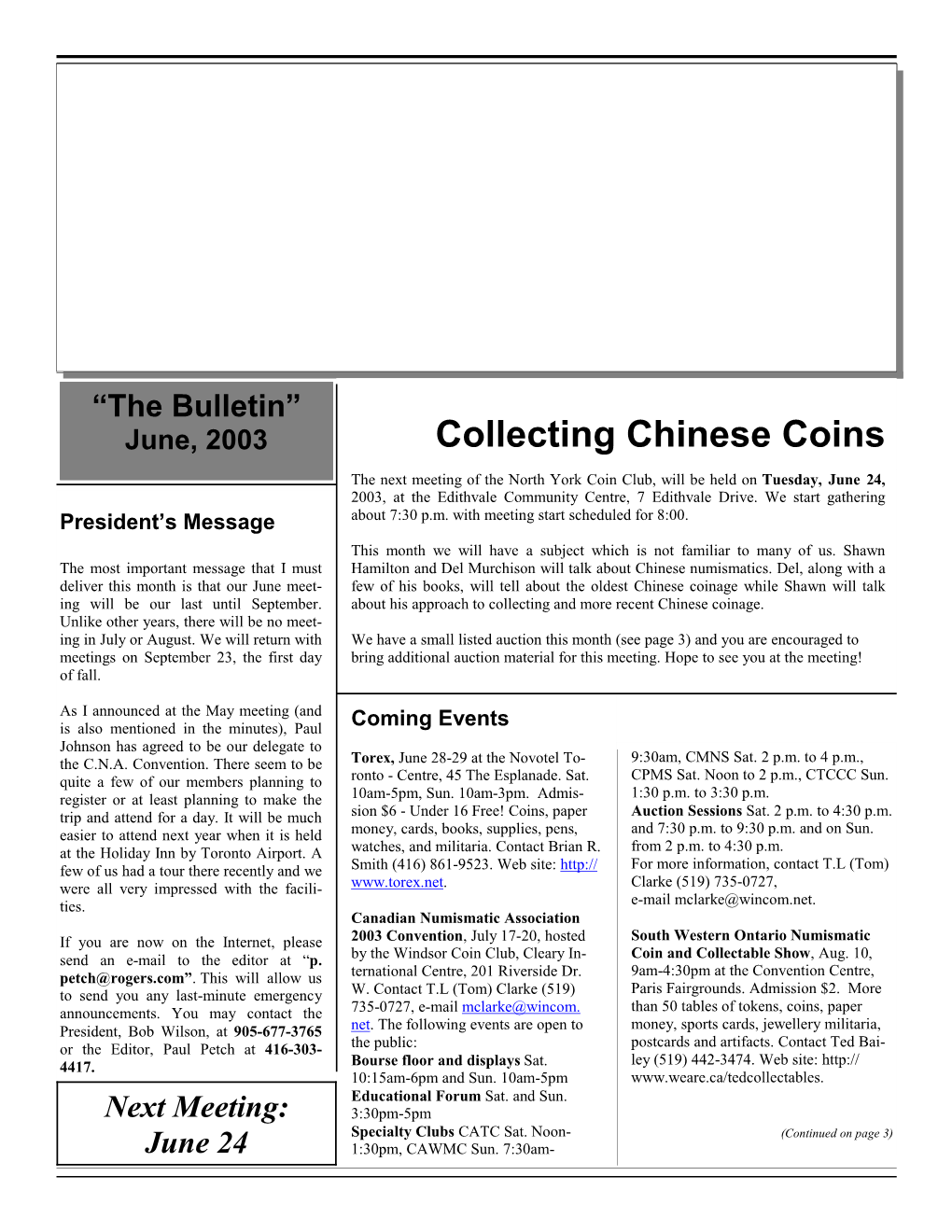 Collecting Chinese Coins