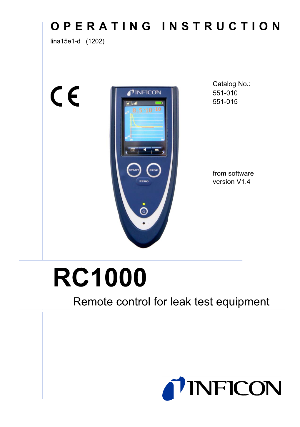 RC1000 English.Book