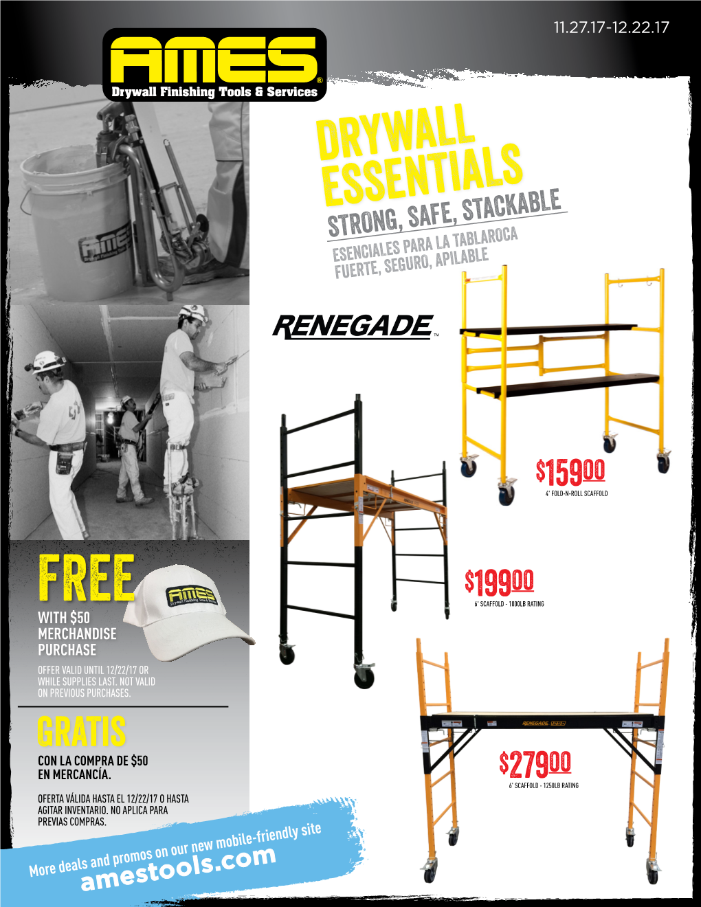 Drywall Essentials Strong, Safe, Stackable Esenciales Para La Tablaroca Fuerte, Seguro, Apilable