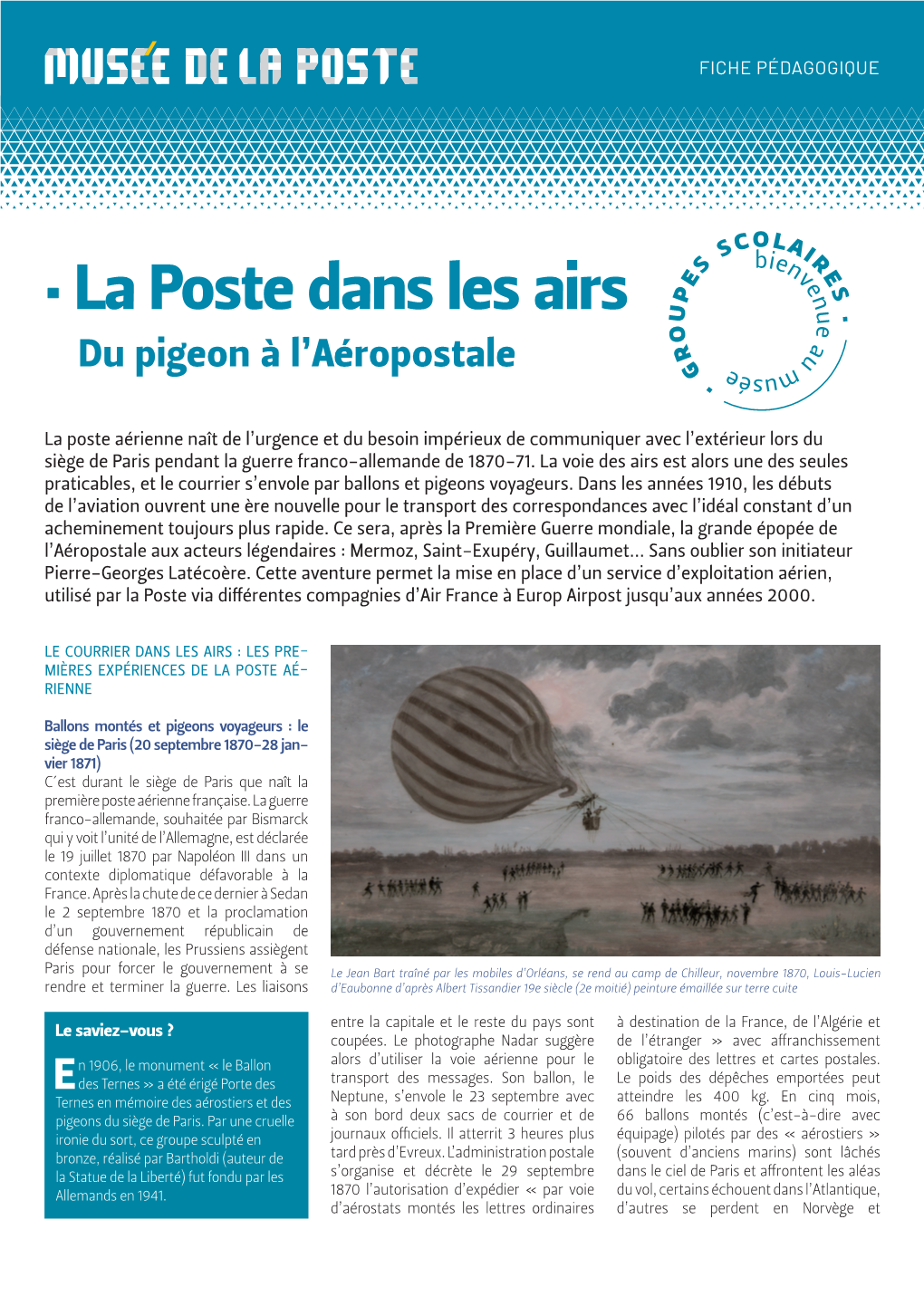 • La Poste Dans Les Airs E