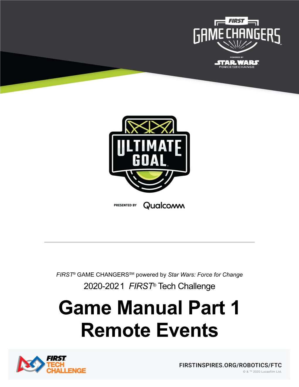 Game Manual Part 1 Remote Events