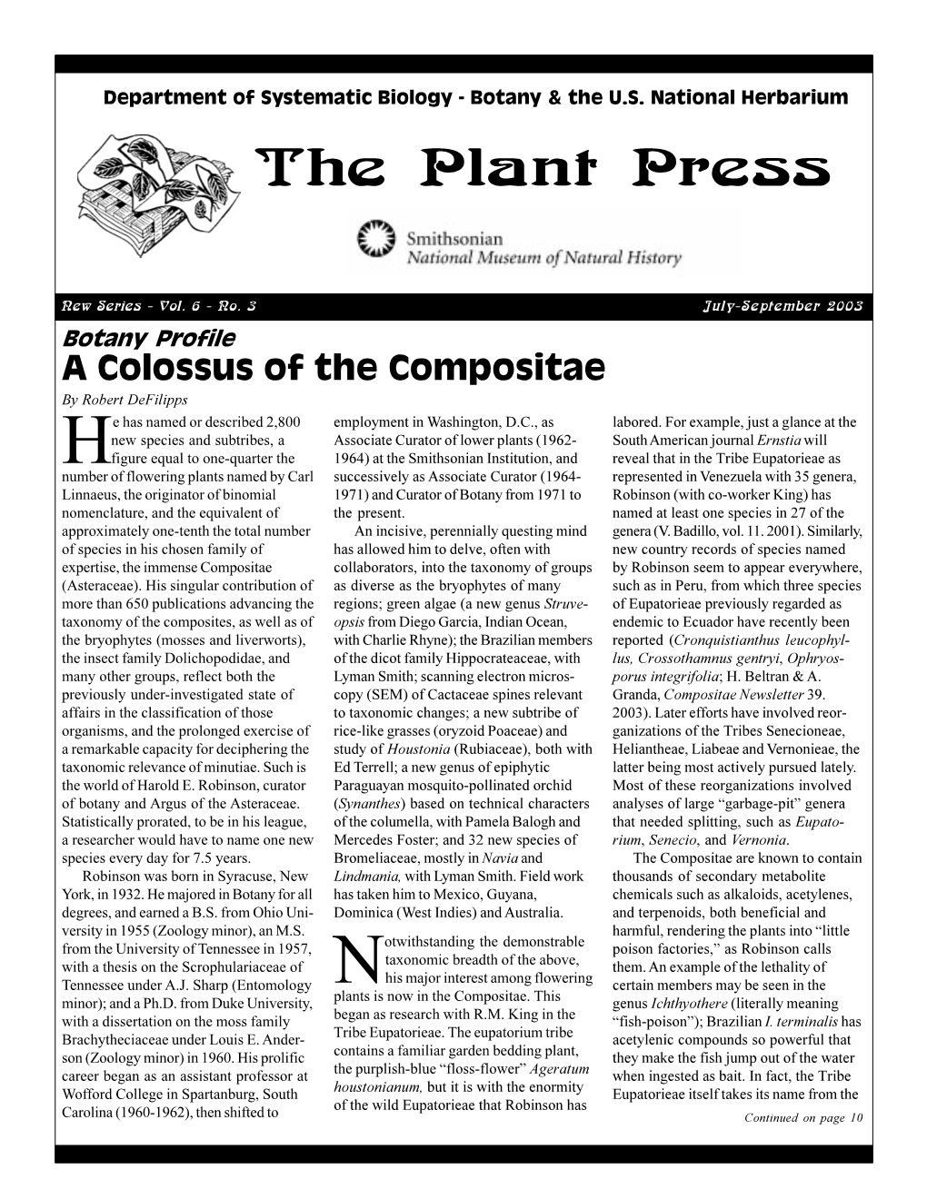 2003 Vol. 6, Issue 3