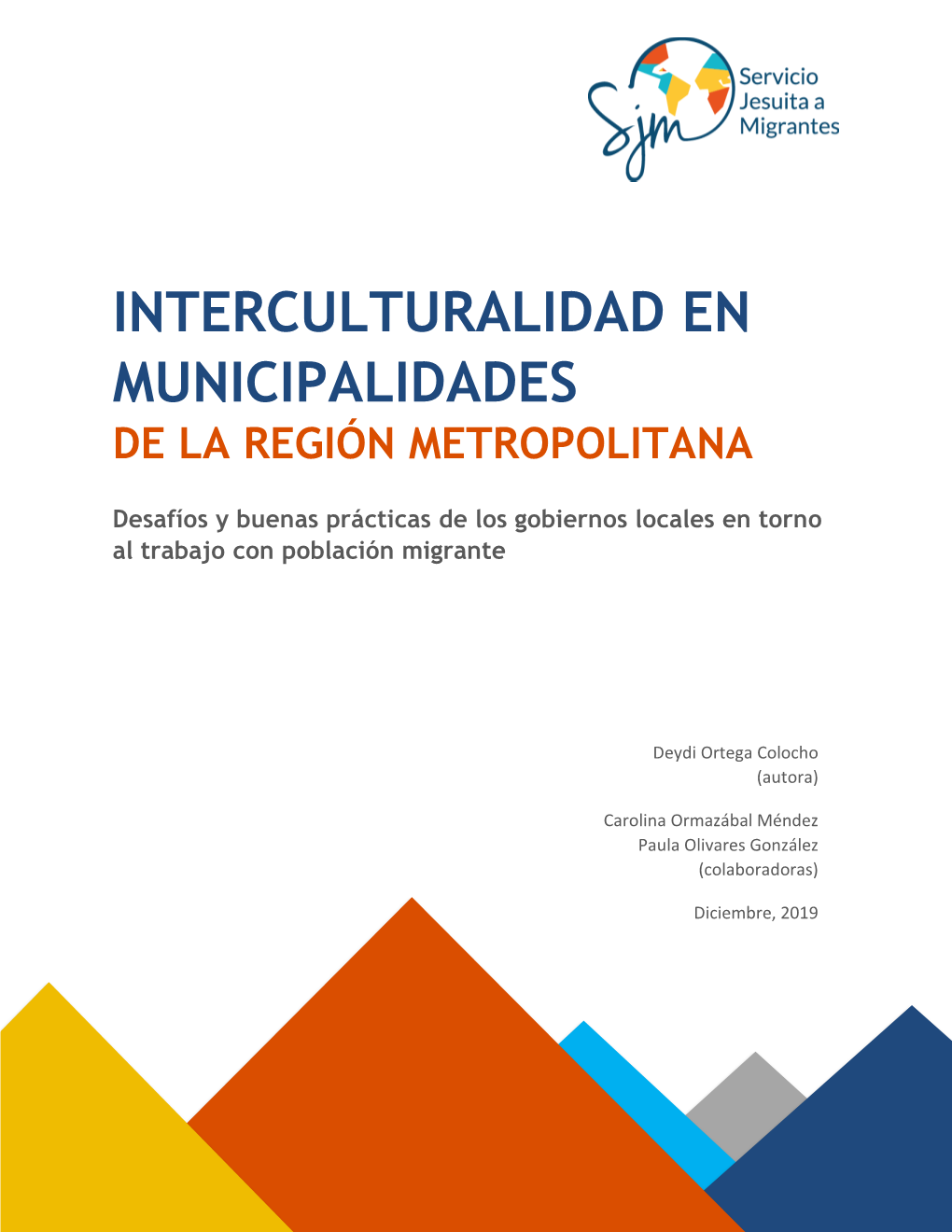 Interculturalidad En Municipalidades De La Región Metropolitana