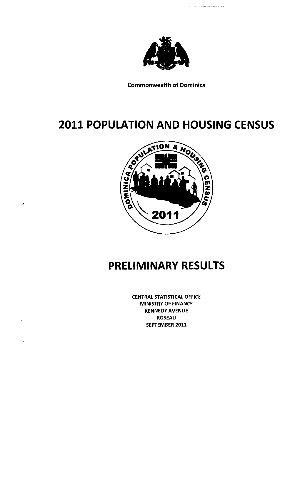 Population and Housing Census 2011 (Preliminary Results)
