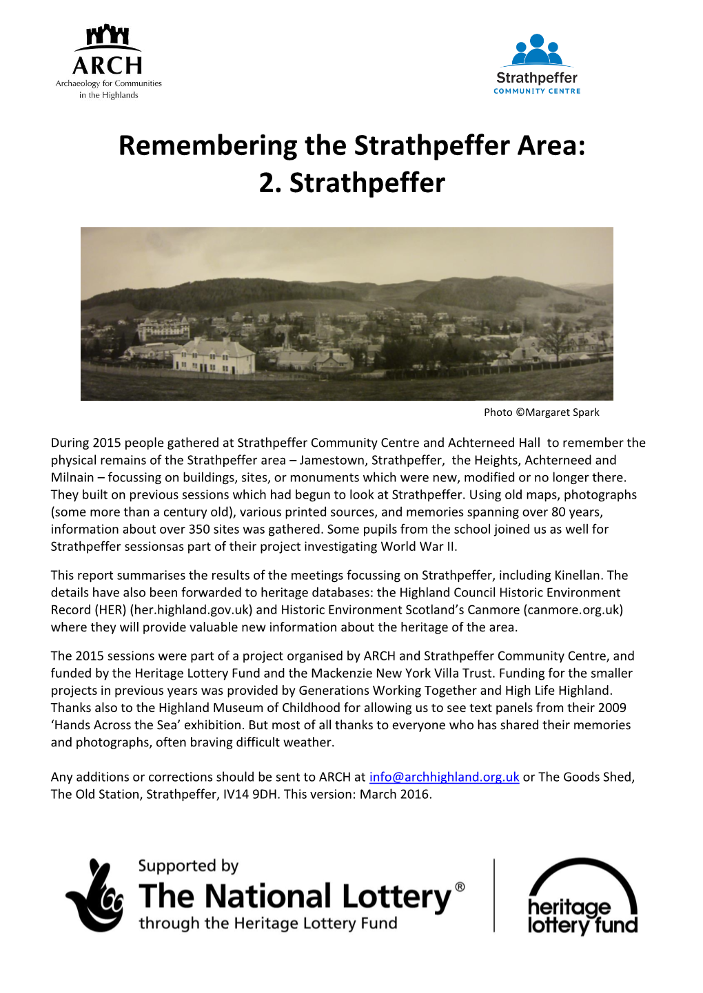 2. Remembering Strathpeffer.Pdf