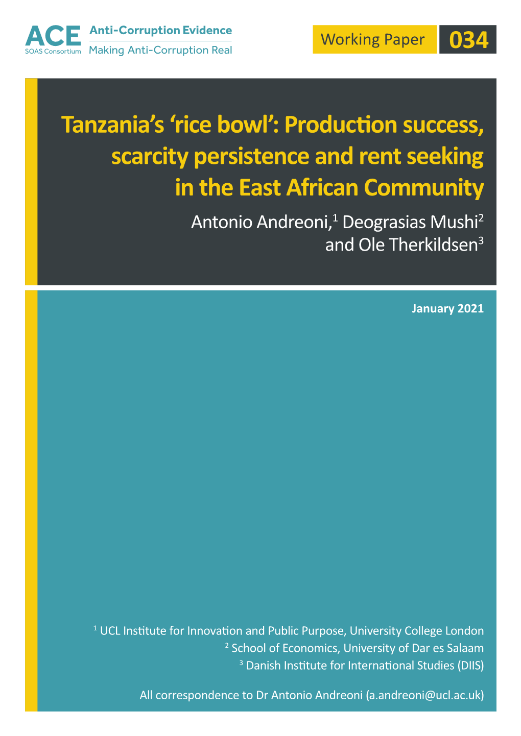 Tanzania's 'Rice Bowl'