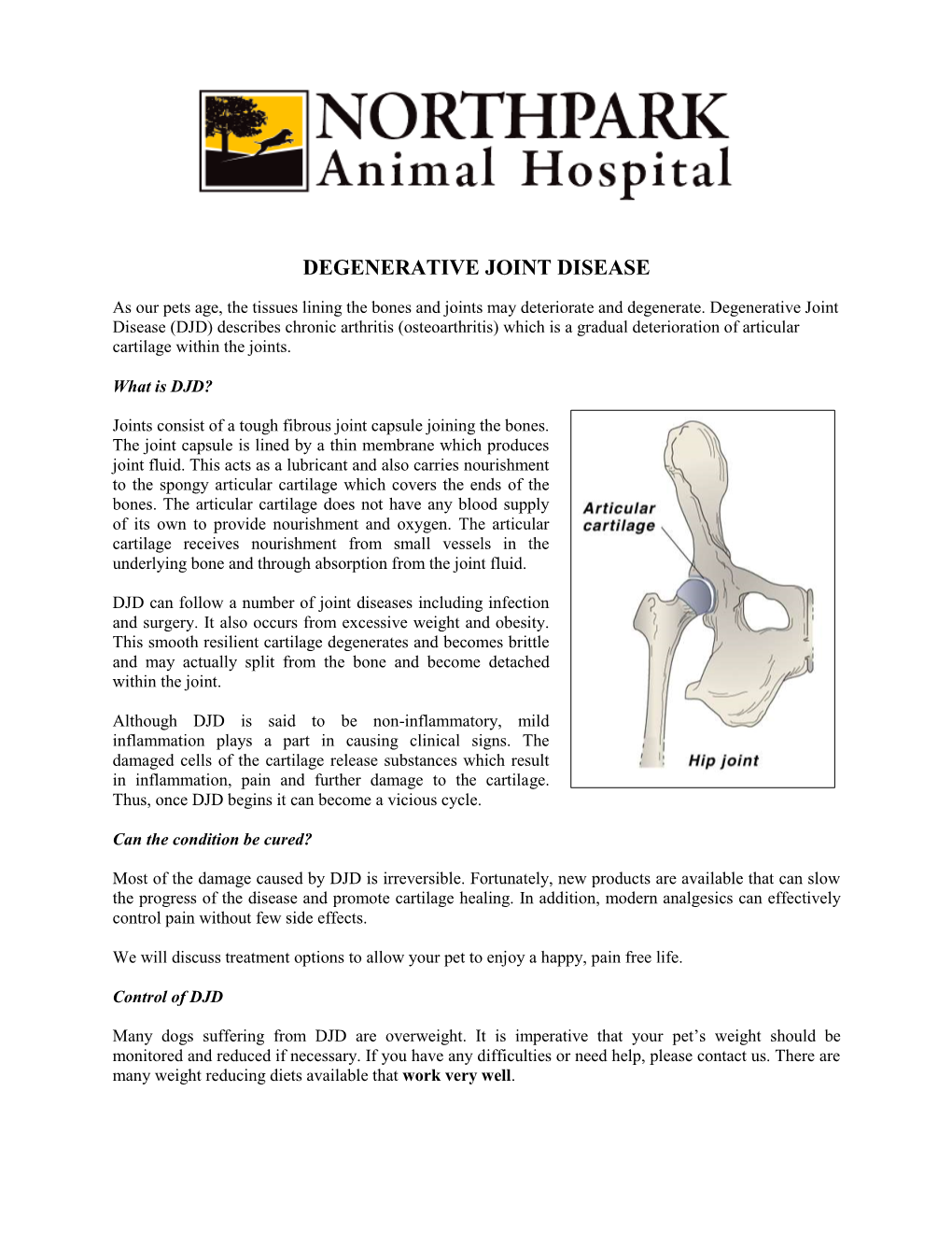 Degenerative Joint Disease