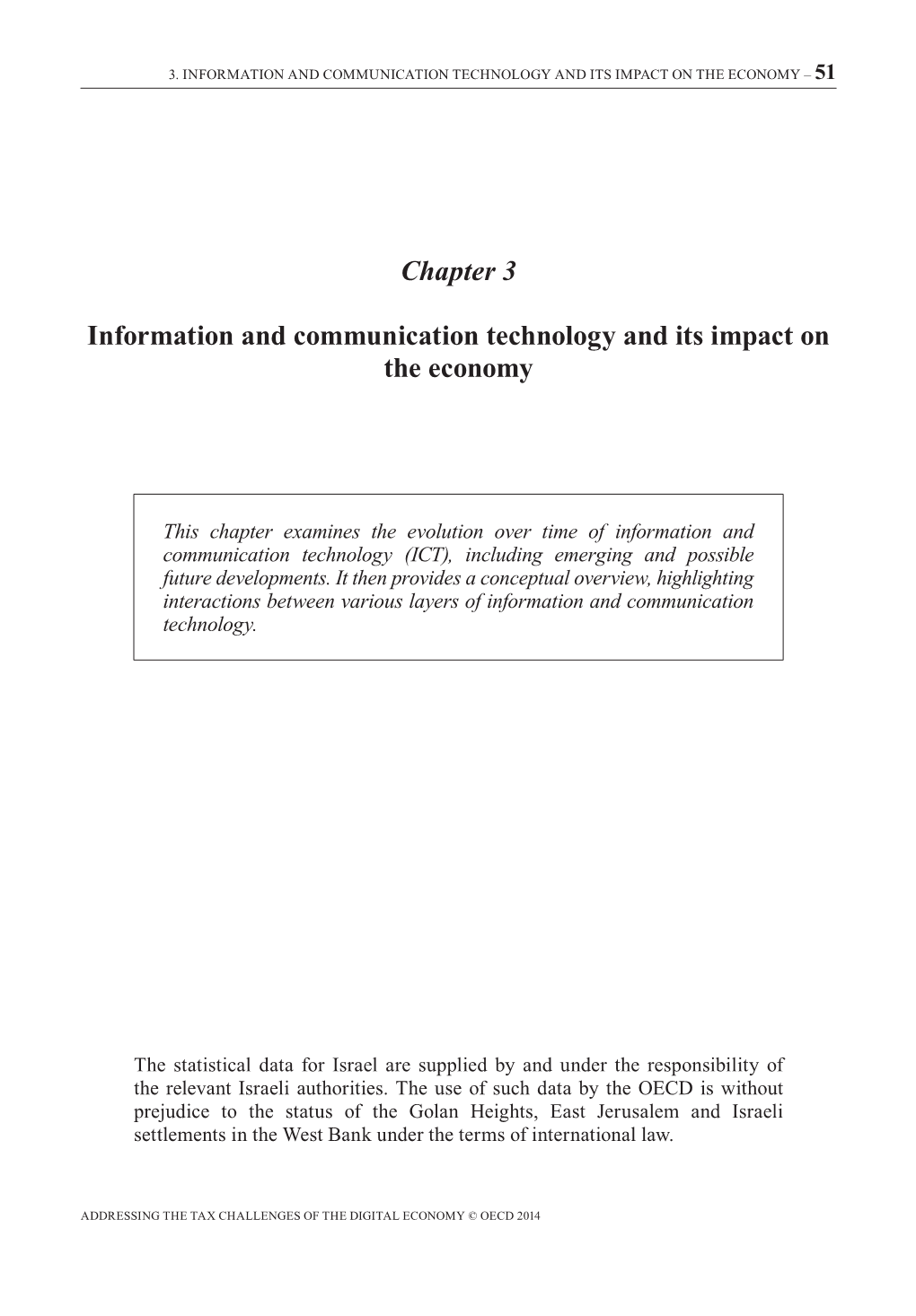 Chapter 3 Information and Communication Technology and Its