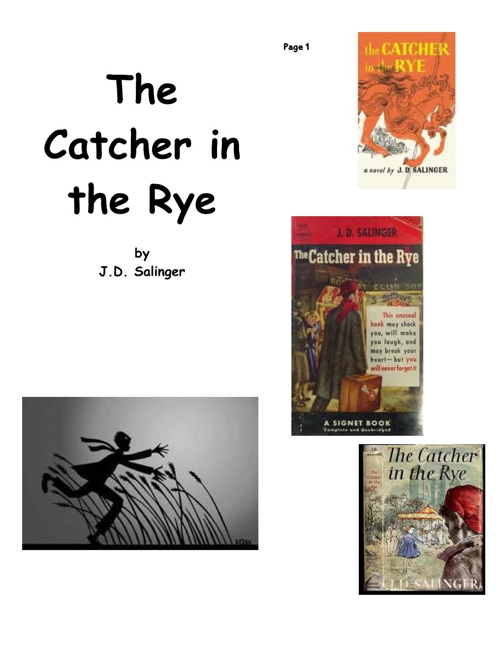 The Catcher in the Rye s3