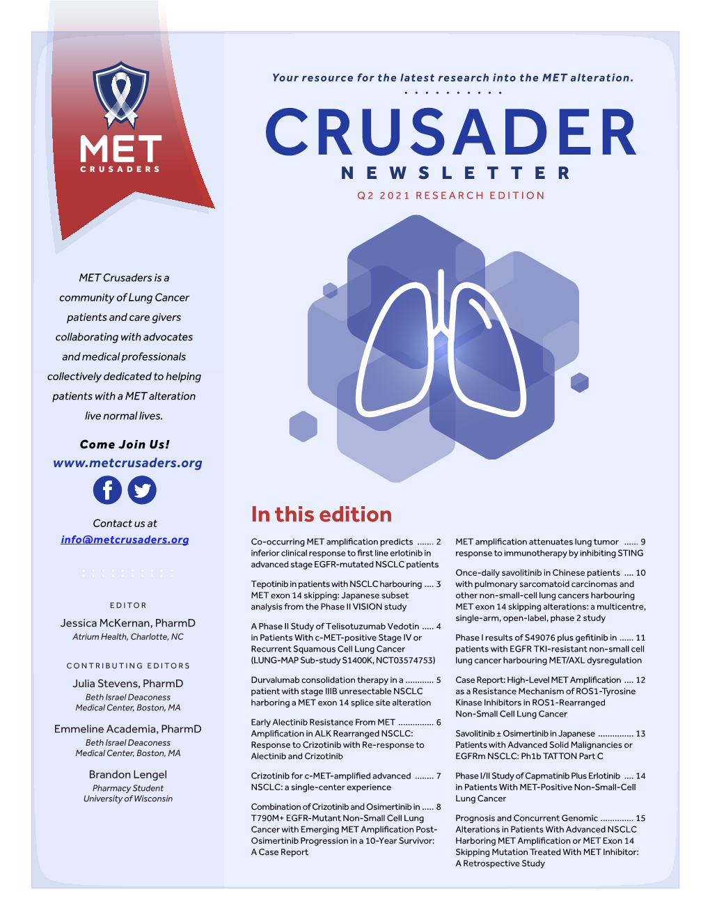 Crusader Newsletter Q2 2021 Research Edition