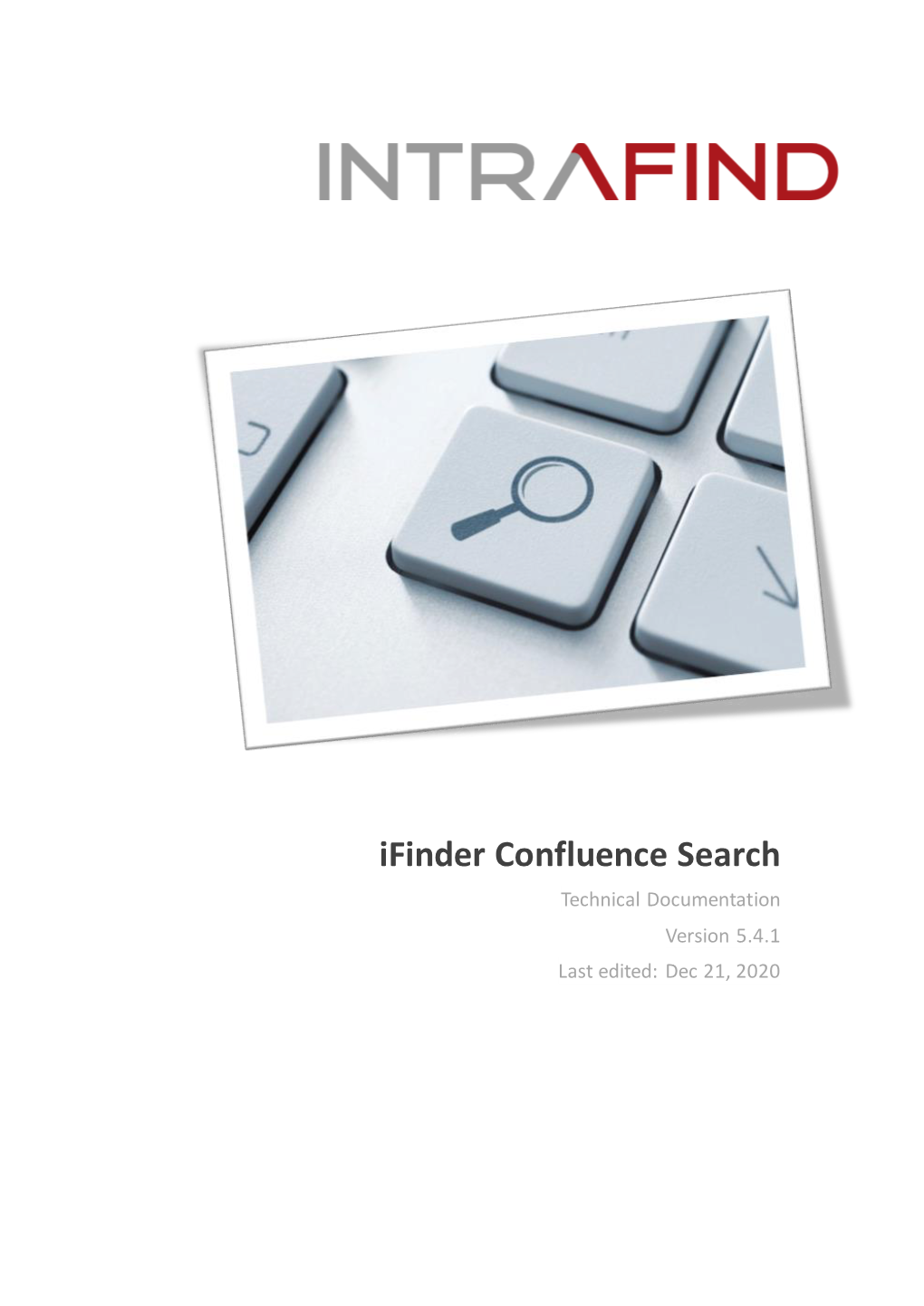 INTRAFIND Ifinder Technical Documentation