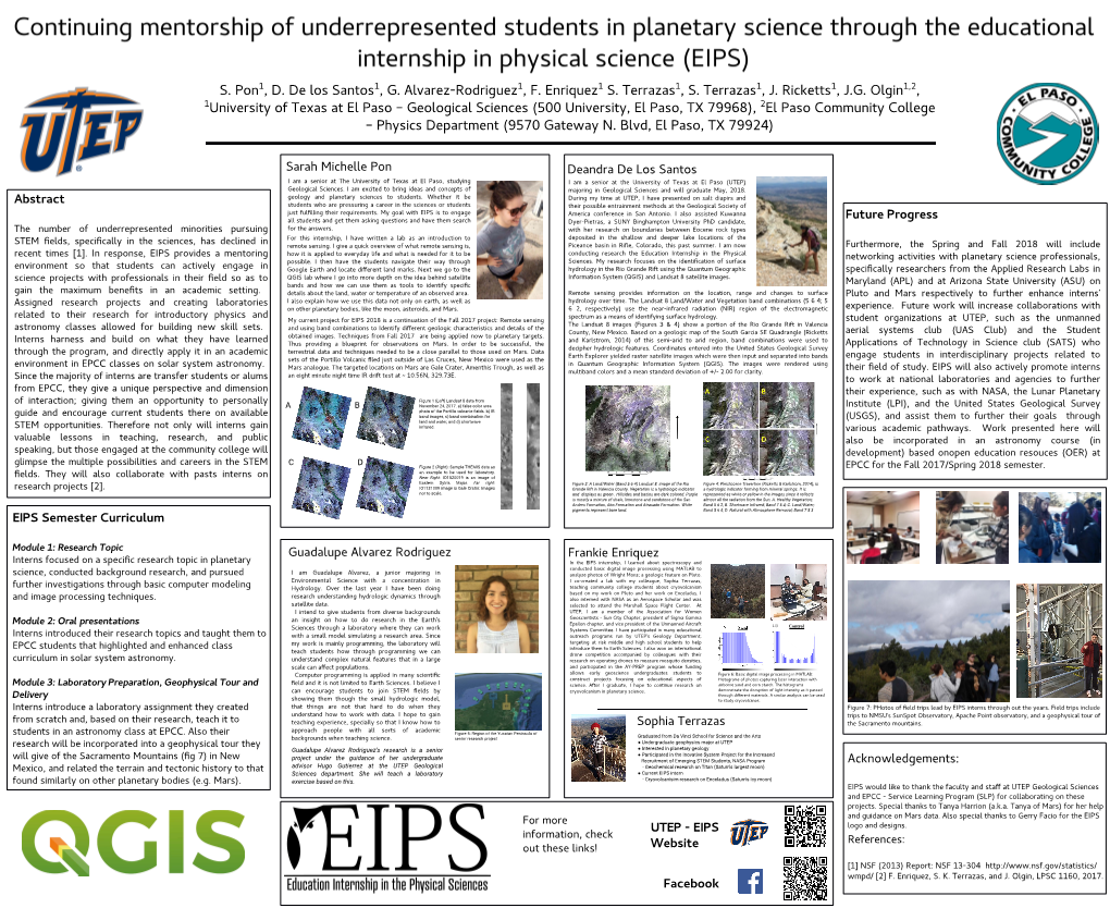 UTEP) Geological Sciences