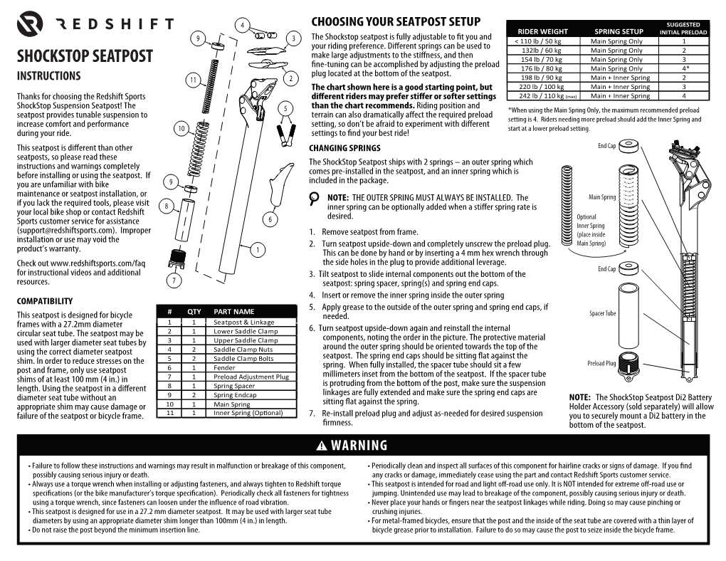 Shockstop Seatpost Is Fully Adjustable to T You and Your Riding Preference