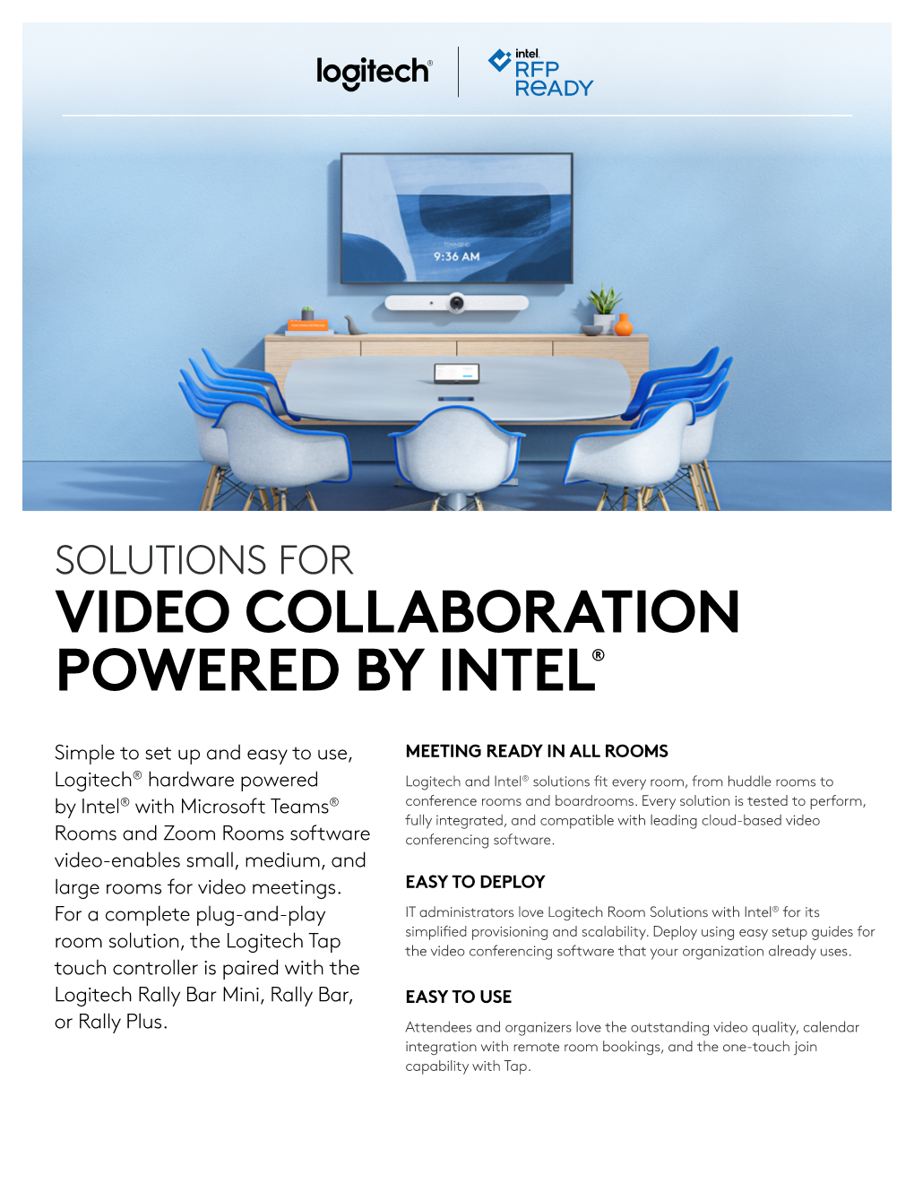 Video Collaboration Powered by Intel®