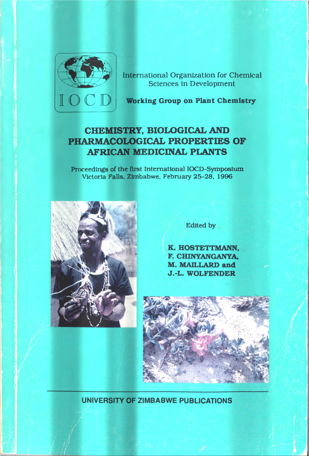 Chemistry, Biological and Pharmacological Properties of African Medicinal Plants