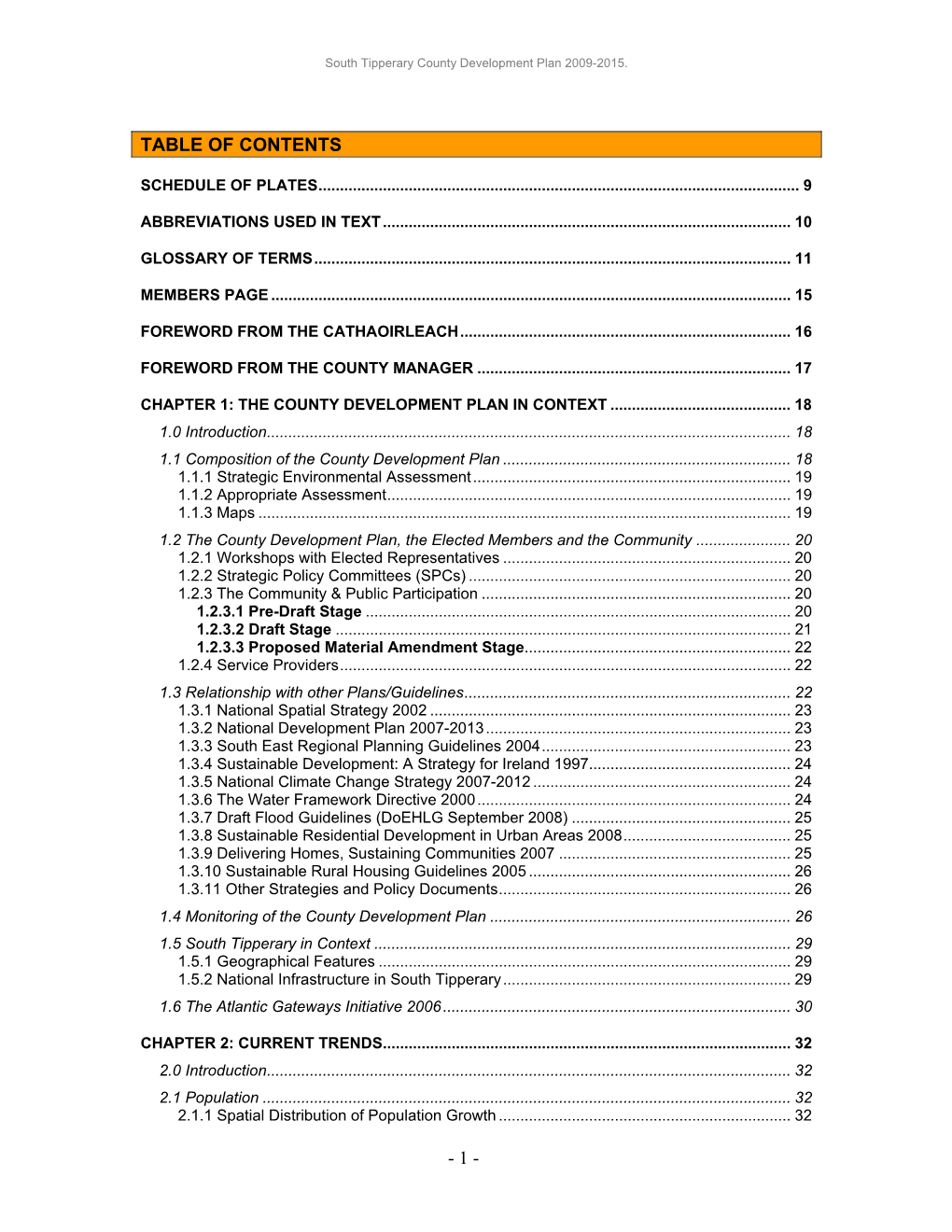 County Development Plan Vol 1.Pdf