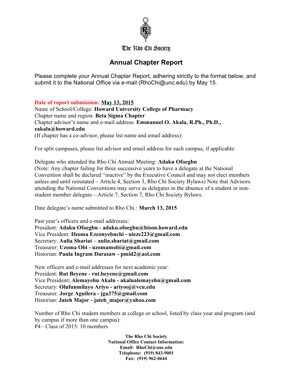 Annual Rho Chi Chapter Report s4