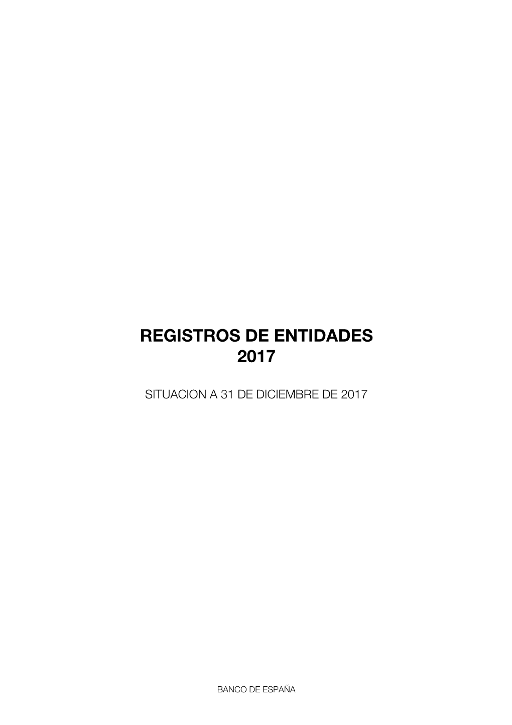 Registros De Entidades 2017