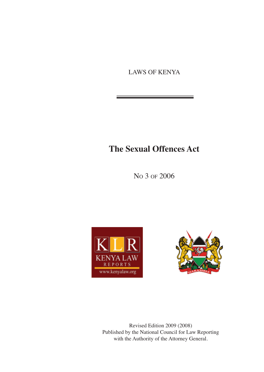 The Sexual Offences Act